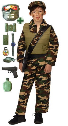 Costume soldatino soldato