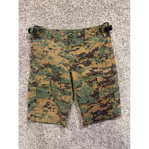 Pantaloncini cargo mimetici